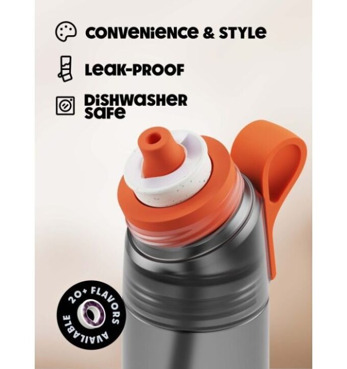 Gen 2 Flair Flessen Charcoal Grey Gen 2 Flair Flessen Charcoal Grey