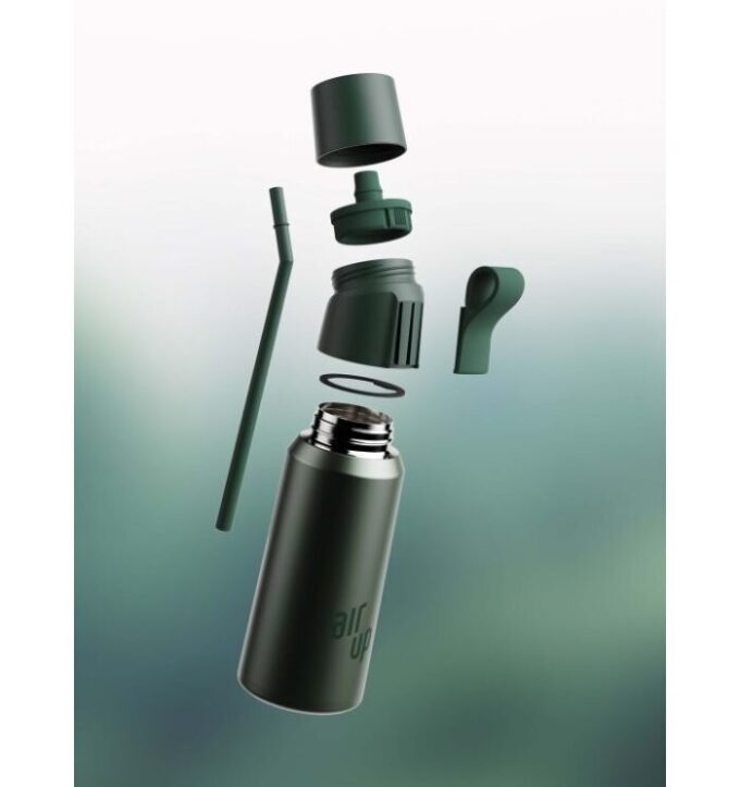 Gen 2 Steel Flessen Calm Emerald Gen 2 Steel Flessen Calm Emerald