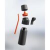 Gen 2 Steel Flessen Pitch Black Gen 2 Steel Flessen Pitch Black