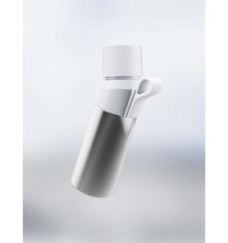 Gen 2 Steel Flessen Silver