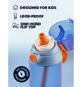 Sipper Flessen Dolphin Blue