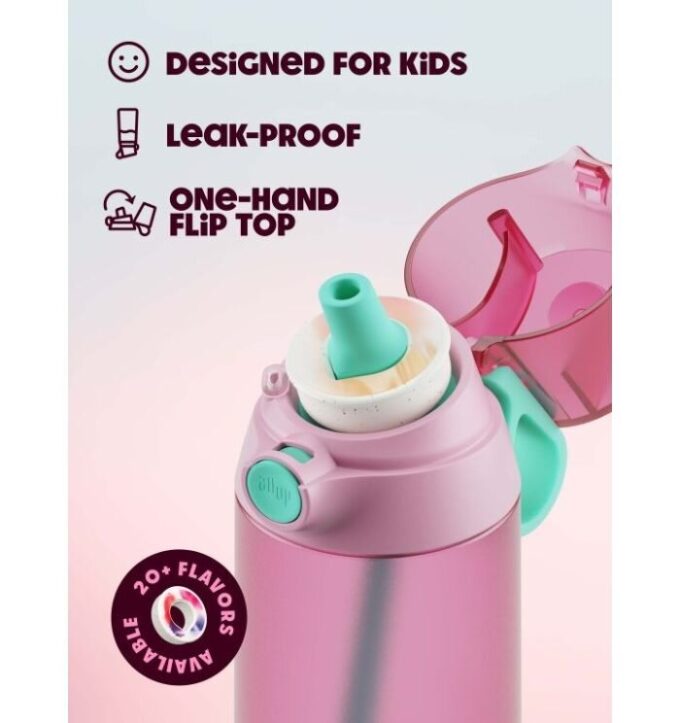 Sipper Flessen Shrimp Pink Sipper Flessen Shrimp Pink