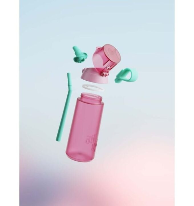 Sipper Flessen Shrimp Pink Sipper Flessen Shrimp Pink
