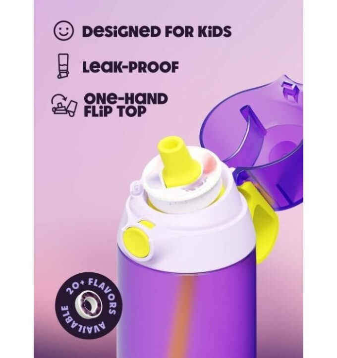 Sipper Flessen Squid Purple Sipper Flessen Squid Purple